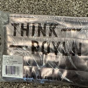 THINK ROYLN Misty Metallic Mirror Bag